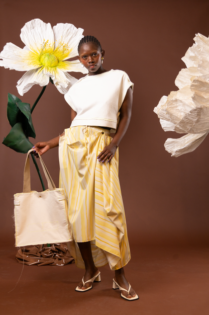 Peony Popper Top in 100% Organic Hemp