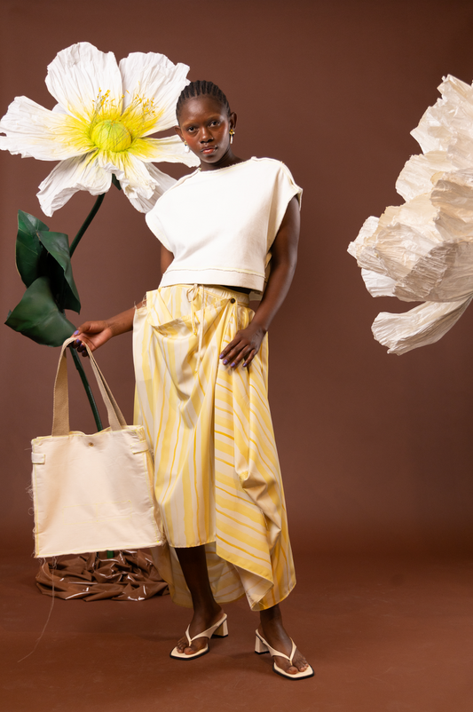 Peony Popper Top in 100% Organic Hemp