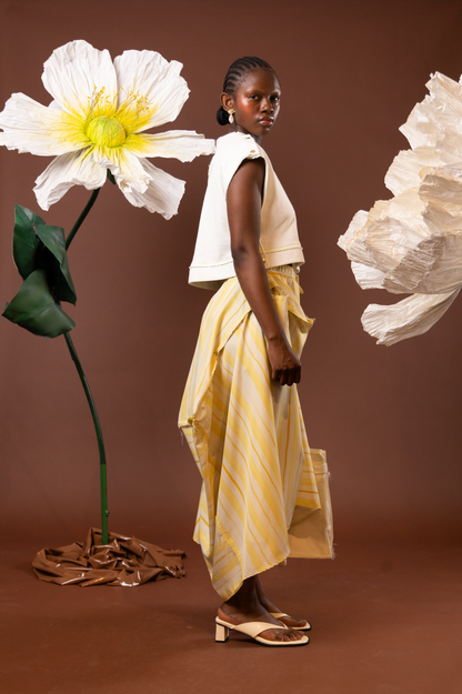 Peony Popper Top in 100% Organic Hemp
