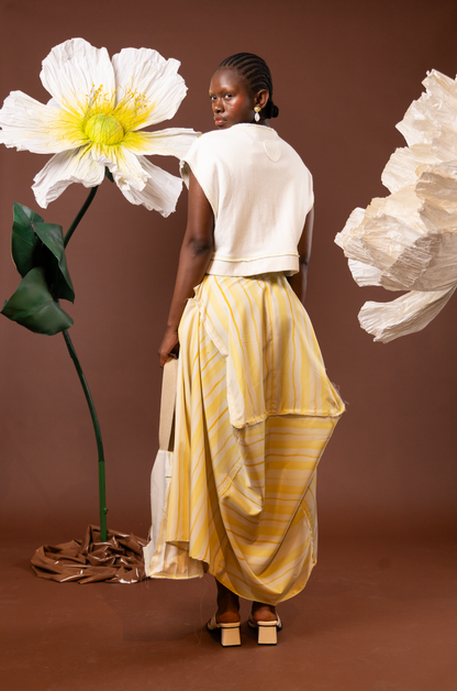 Peony Popper Top in 100% Organic Hemp