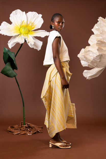 Daffodil Market Bag Skirt in 100% Tencel