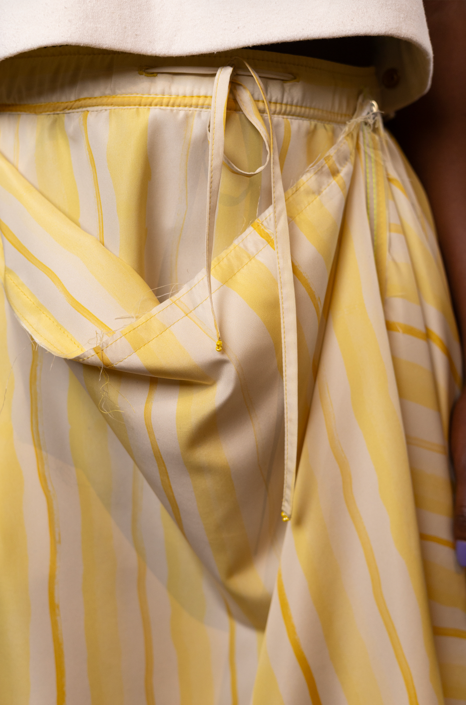 Daffodil Market Bag Skirt in 100% Tencel