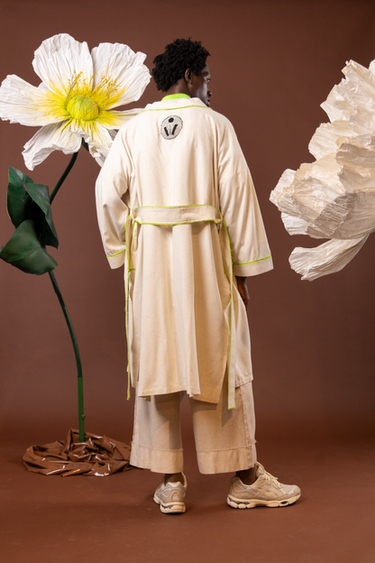White Lotus Signature Kimono in 100% Silk