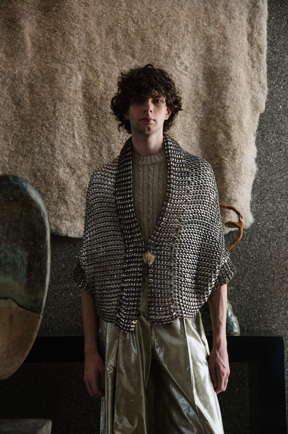Armoured Cocoon Can Tab Shawl