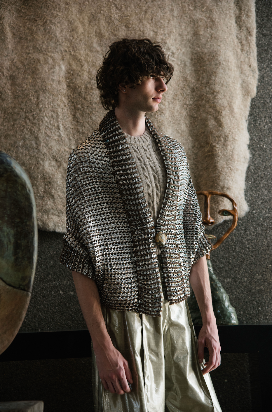 Armoured Cocoon Can Tab Shawl