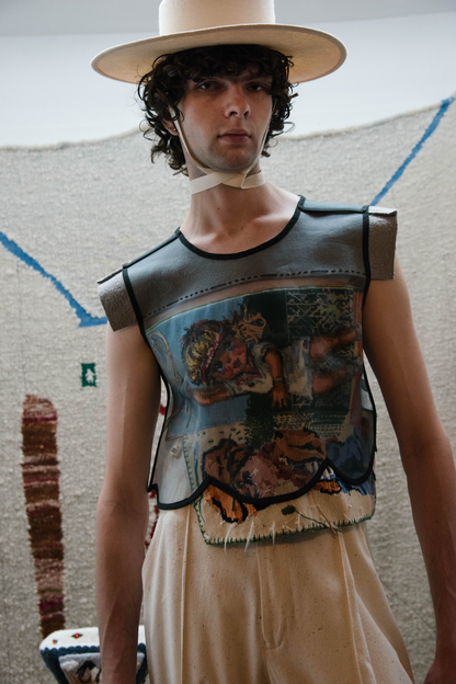 The Cherub’s Game Scalloped Top