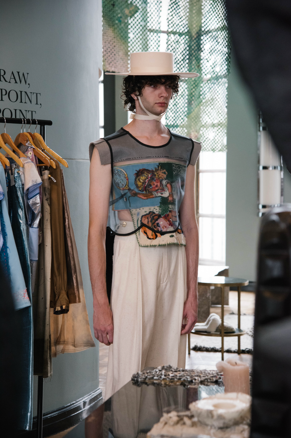 The Cherub’s Game Scalloped Top