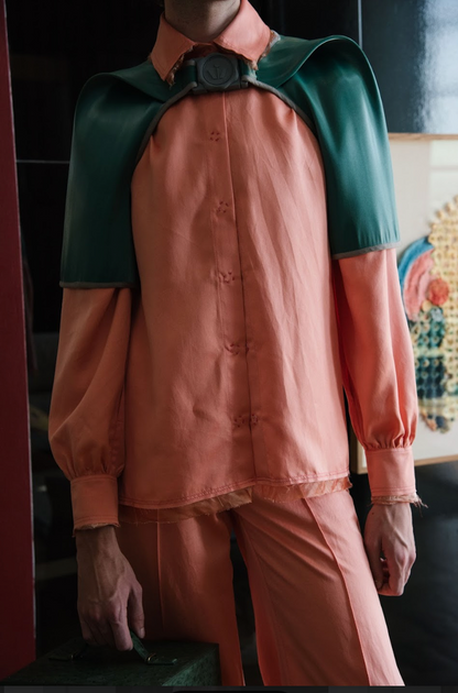 Pans Short Sleeves in Sculpted Nylon
