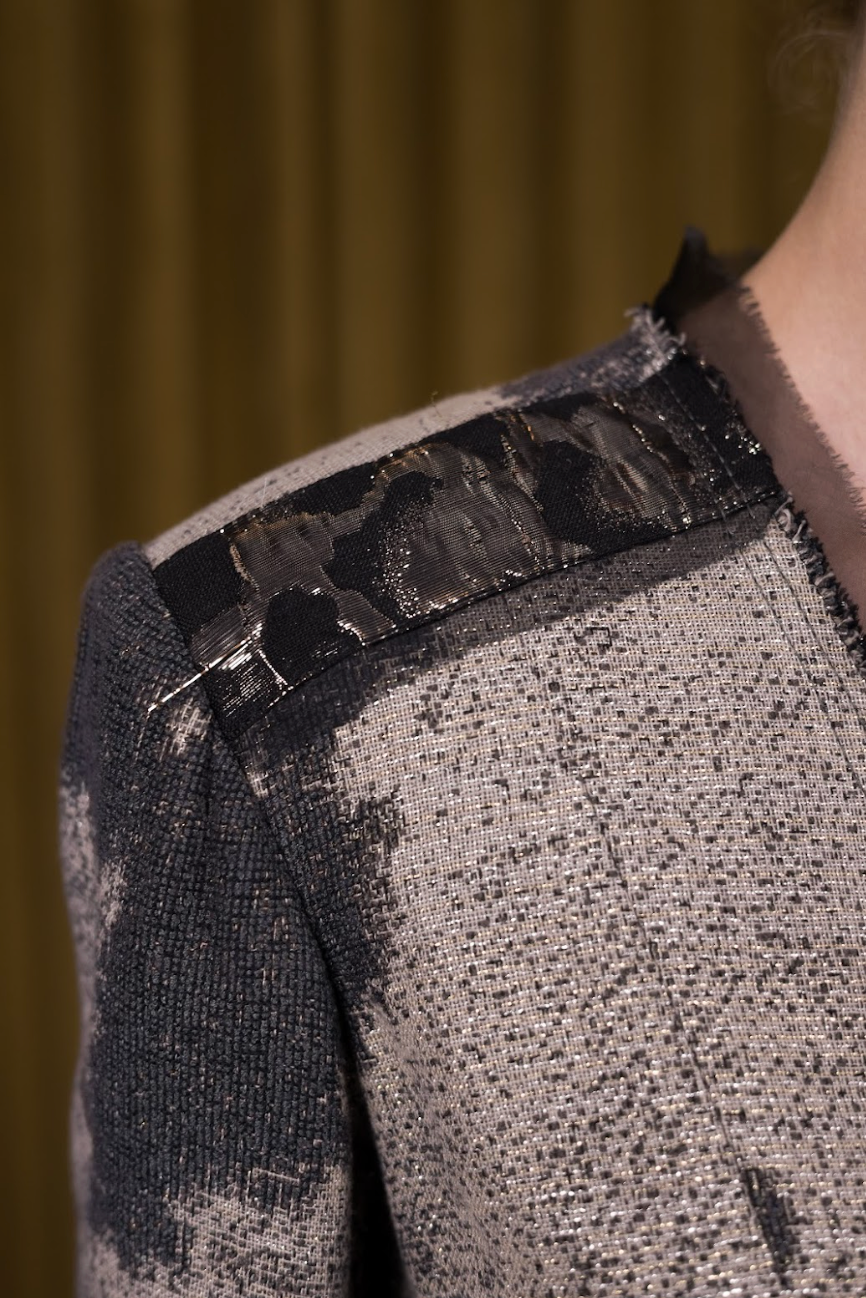 Star Dust Erosion V-Neck Jacket
