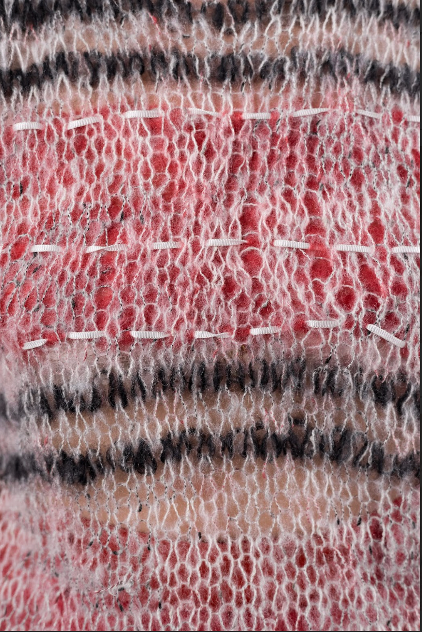 Red Thread Hand-Felted Knit Camisole