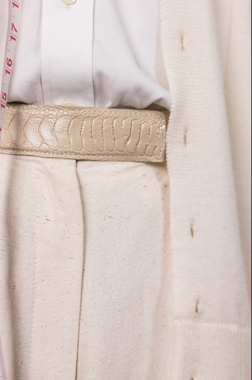 100% South African Merino Wool Ecru Cloud Cardigan