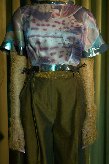 Limonite Signature Pants in Handspun and Woven Dyed Cotton