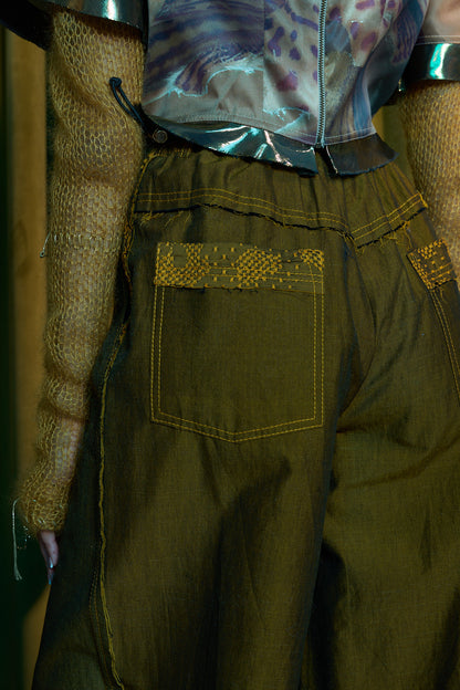 Limonite Signature Pants in Handspun and Woven Dyed Cotton