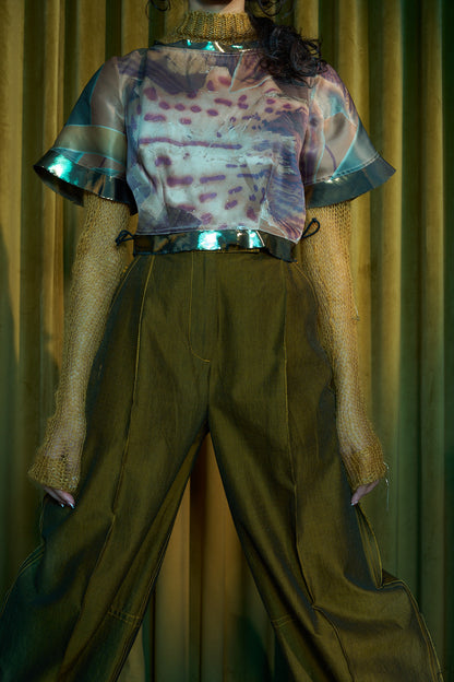 Limonite Signature Pants in Handspun and Woven Dyed Cotton