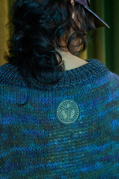 Moss Motley Block Oversized Block Knitted Jumper