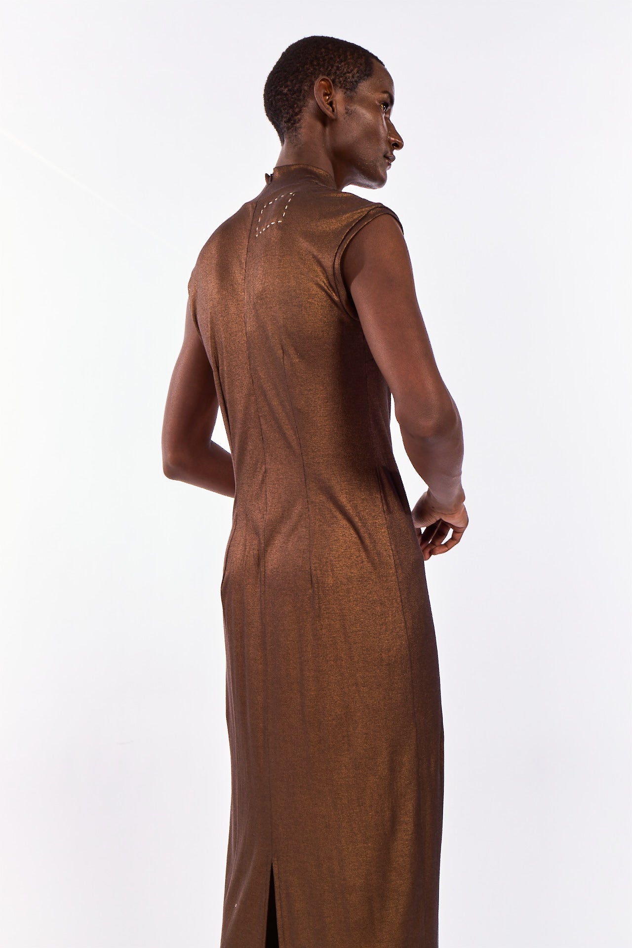 Bronze Lurex Dress