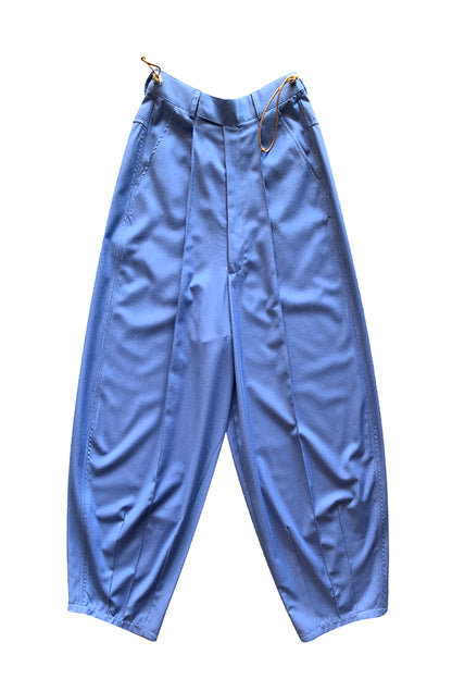 Cocoon Pants In Wool Suiting