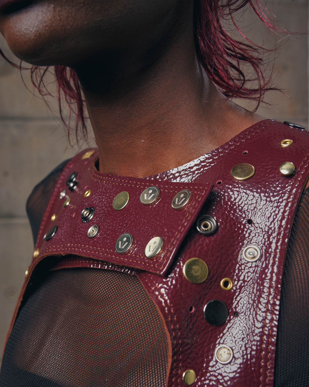 Studded Leather Harness