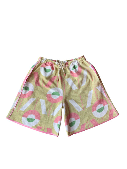 Vivi Monogram Toweling Twinset Shorts