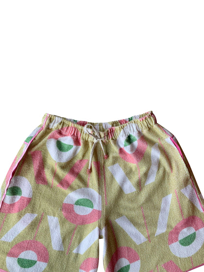 Vivi Monogram Toweling Twinset Shorts