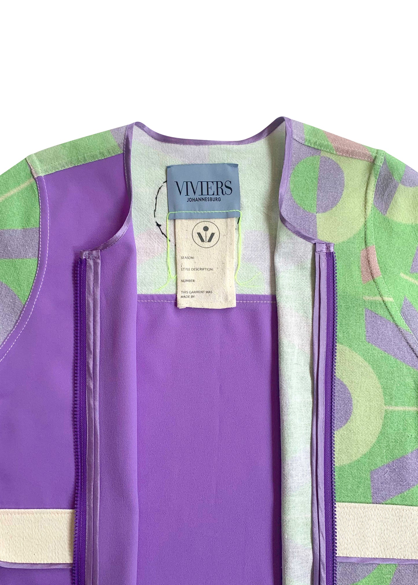 Vivi Monogram Purple Twinset Shirt