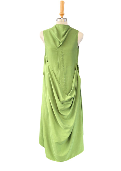 Draped Tencel Dress