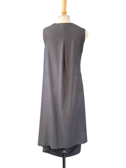 Draped Tencel Dress