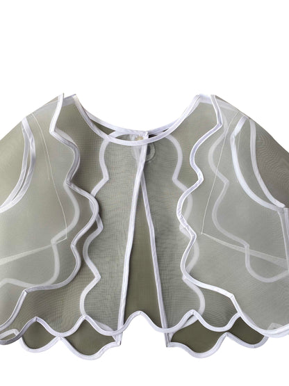 Brilliant Cloud Nylon Top