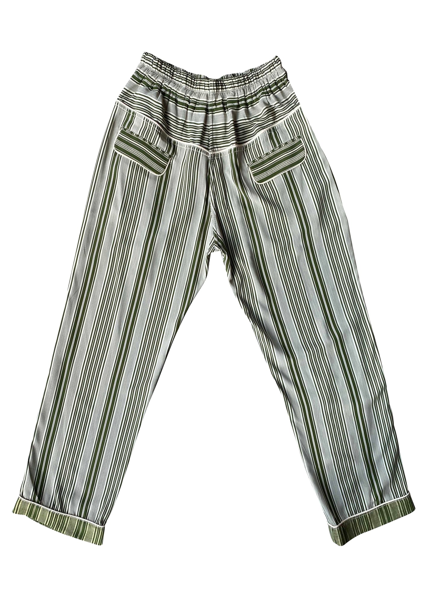 Light Beam In Green Slacks