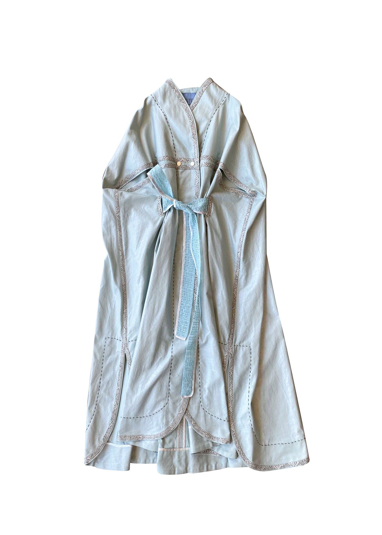 Crystal Clear Cloud Cape Dress