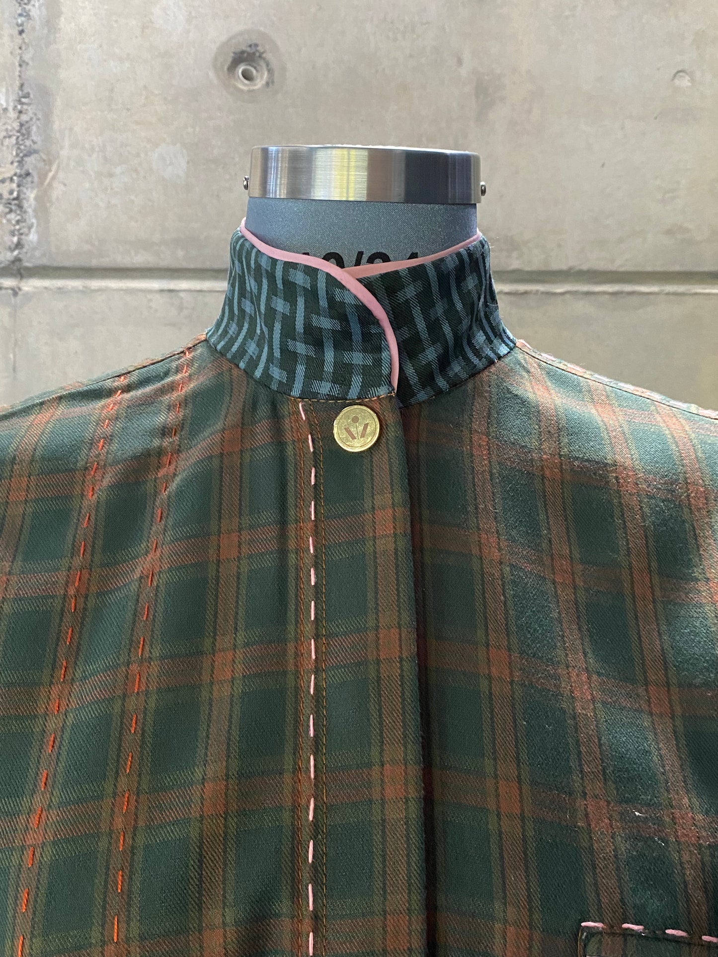 Checkered Green Motherboard Shirt