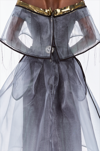 Galvanised Nylon Dress