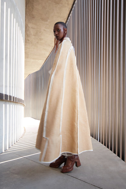 WOMB COCOON CAPPUCINO CAPE