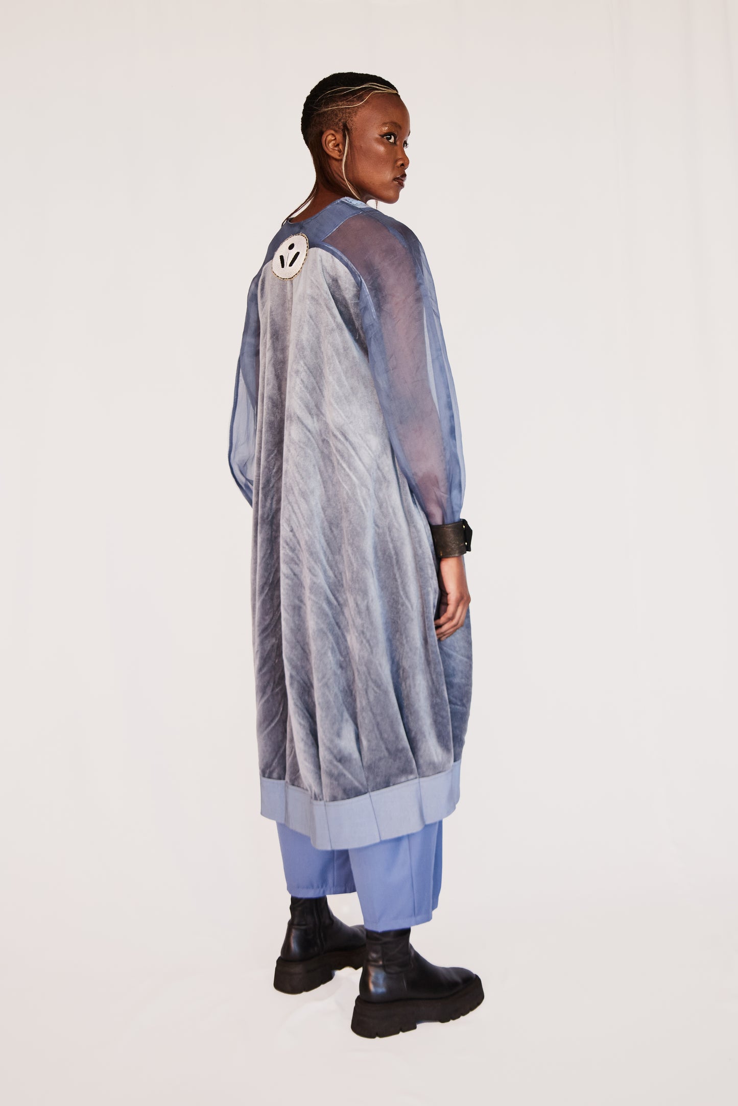 Cocoon Pants In Wool Suiting