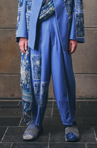 Motherboard Signature VIVIERS Pants in Pure Wool